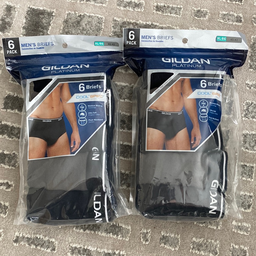 Gildan platinum briefs 2 packs